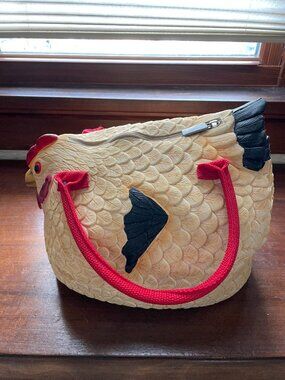 Novelty Statement Hen Purse/ Bag.